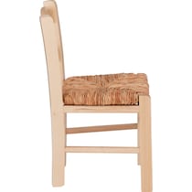 soren light brown youth chair   