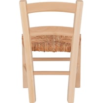 soren light brown youth chair   