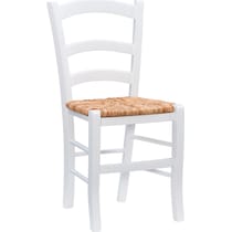 soren white chair   