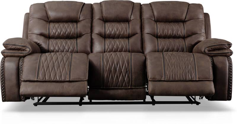 sorrento sofa and loveseat leather power reclining set