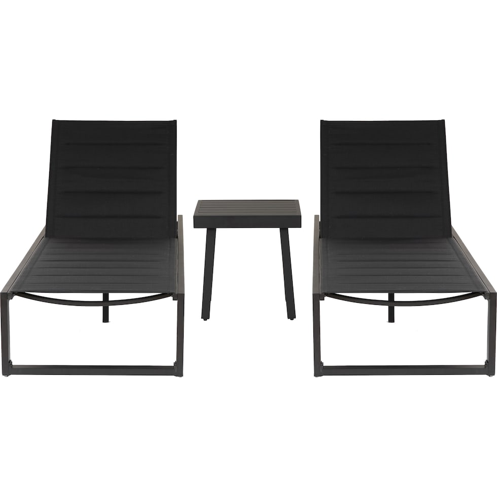 south hampton black  pc outdoor living   