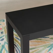 south hampton black  pc outdoor dining   