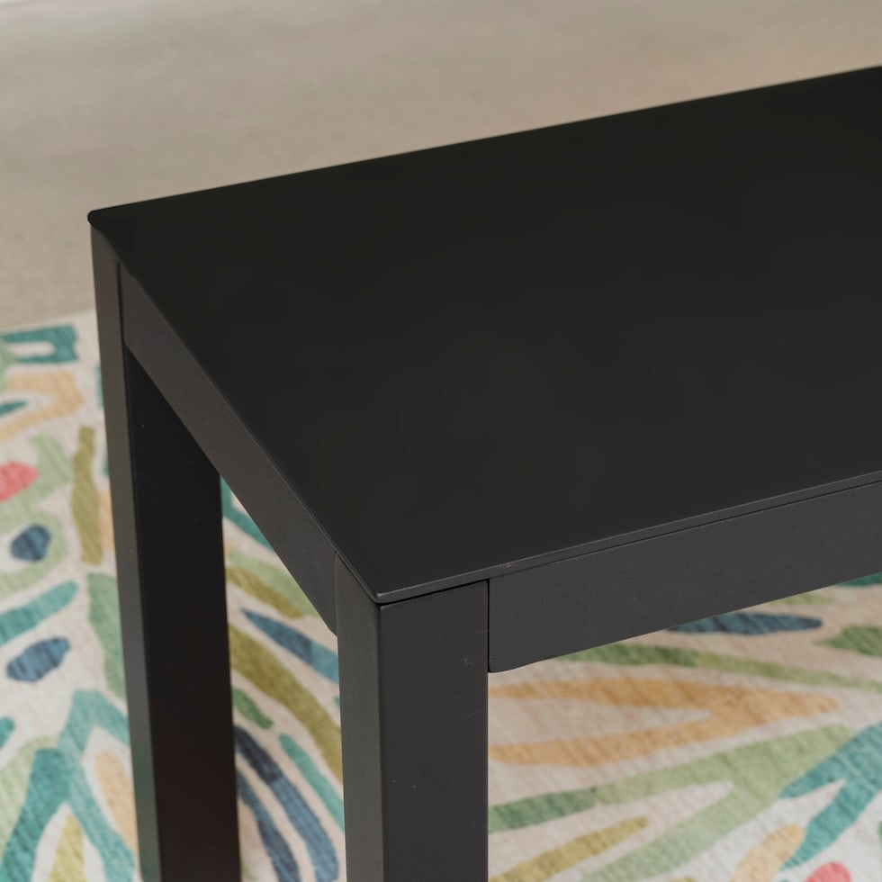 south hampton black  pc outdoor dining   