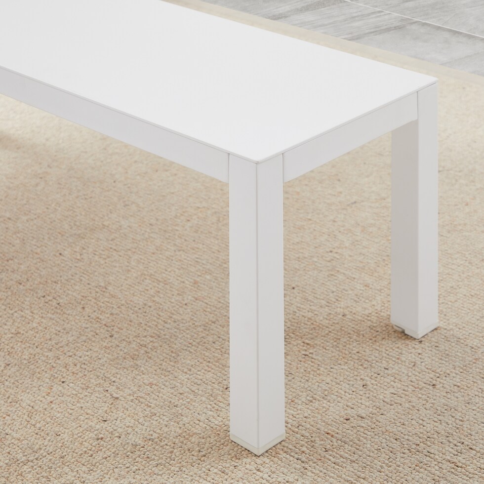 south hampton white  pc outdoor dining   