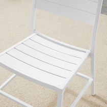 south hampton white  pc outdoor dining   