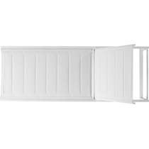 south hampton white outdoor chaise   