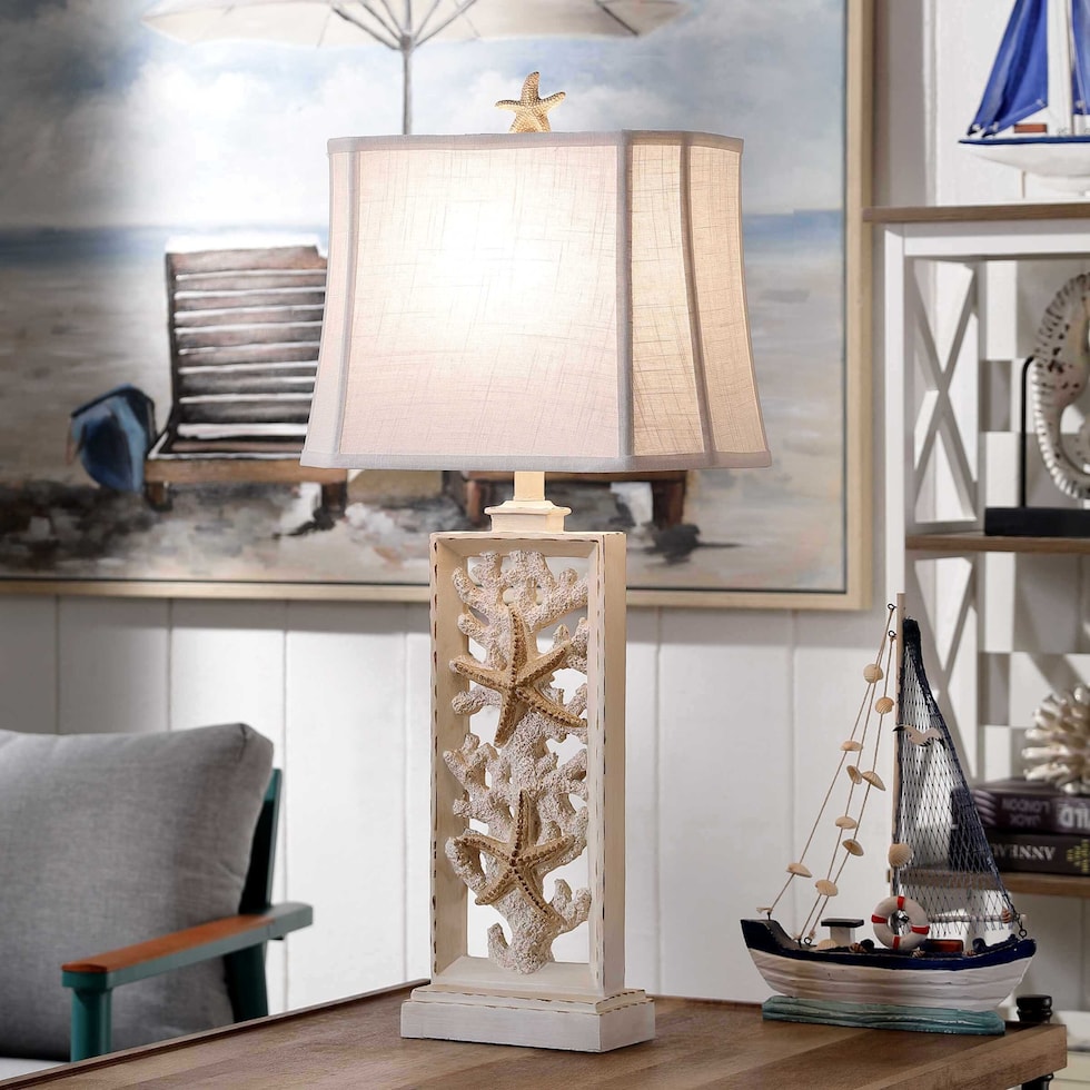 south neutral table lamp   