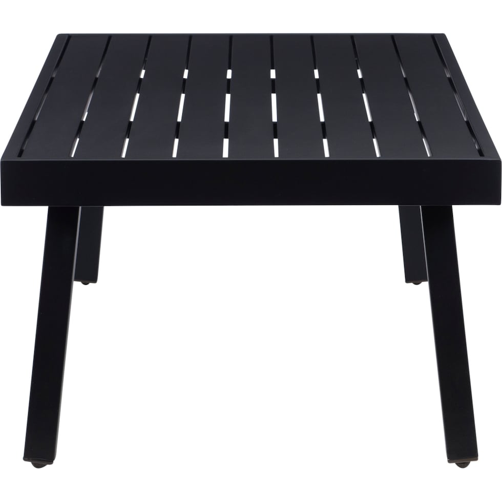 southhampton black outdoor coffee table   