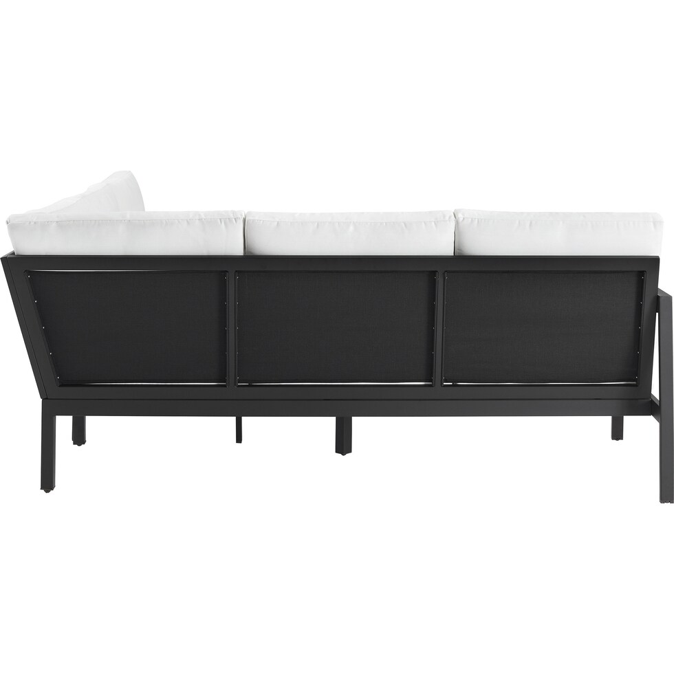 southhampton white outdoor sectional   