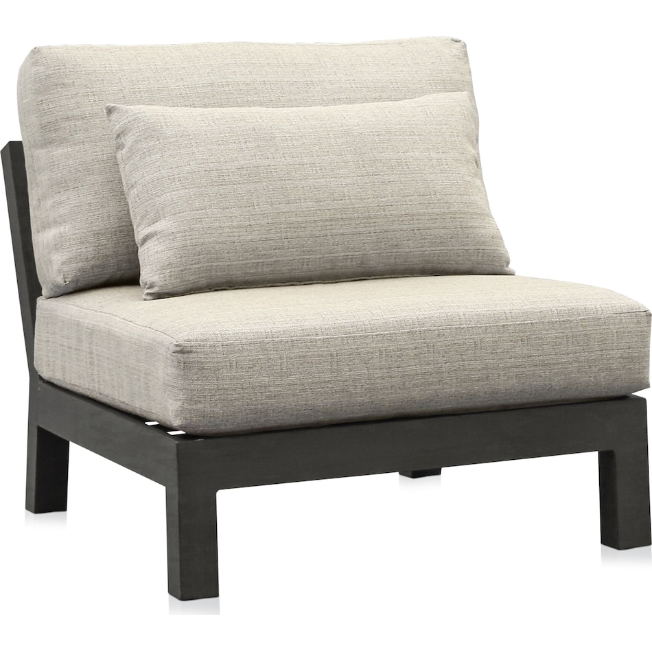 southport gray outdoor chair   