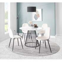 spade black floor lamp   
