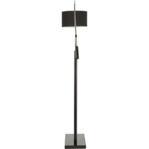 spade black floor lamp   
