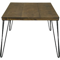 spice dark brown coffee table   