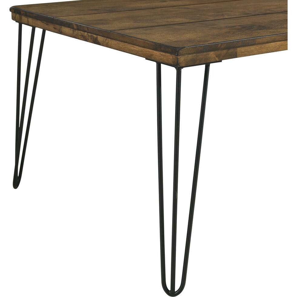 spice dark brown end table   