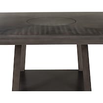 spiva gray counter height table   