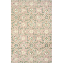 splendor pink area rug  x    