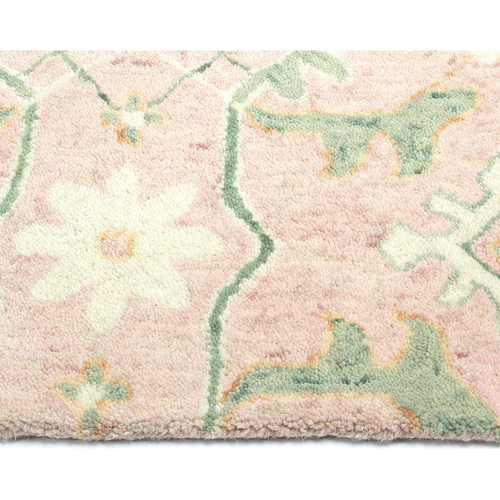 splendor pink area rug  x    