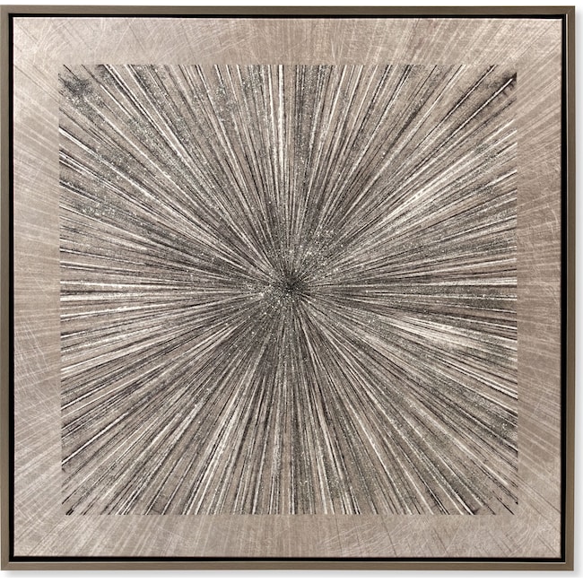Home Accessories - Silver Spokes Framed Print