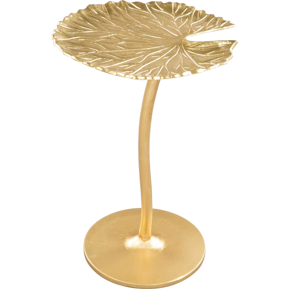 sprout gold side table   