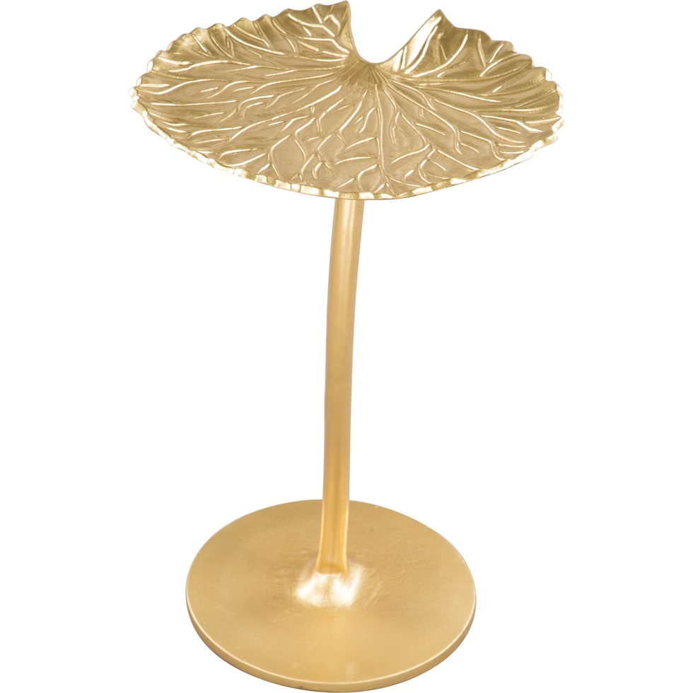 sprout gold side table   