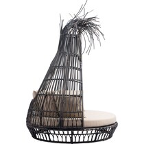 st augustine brown beige outdoor daybed   