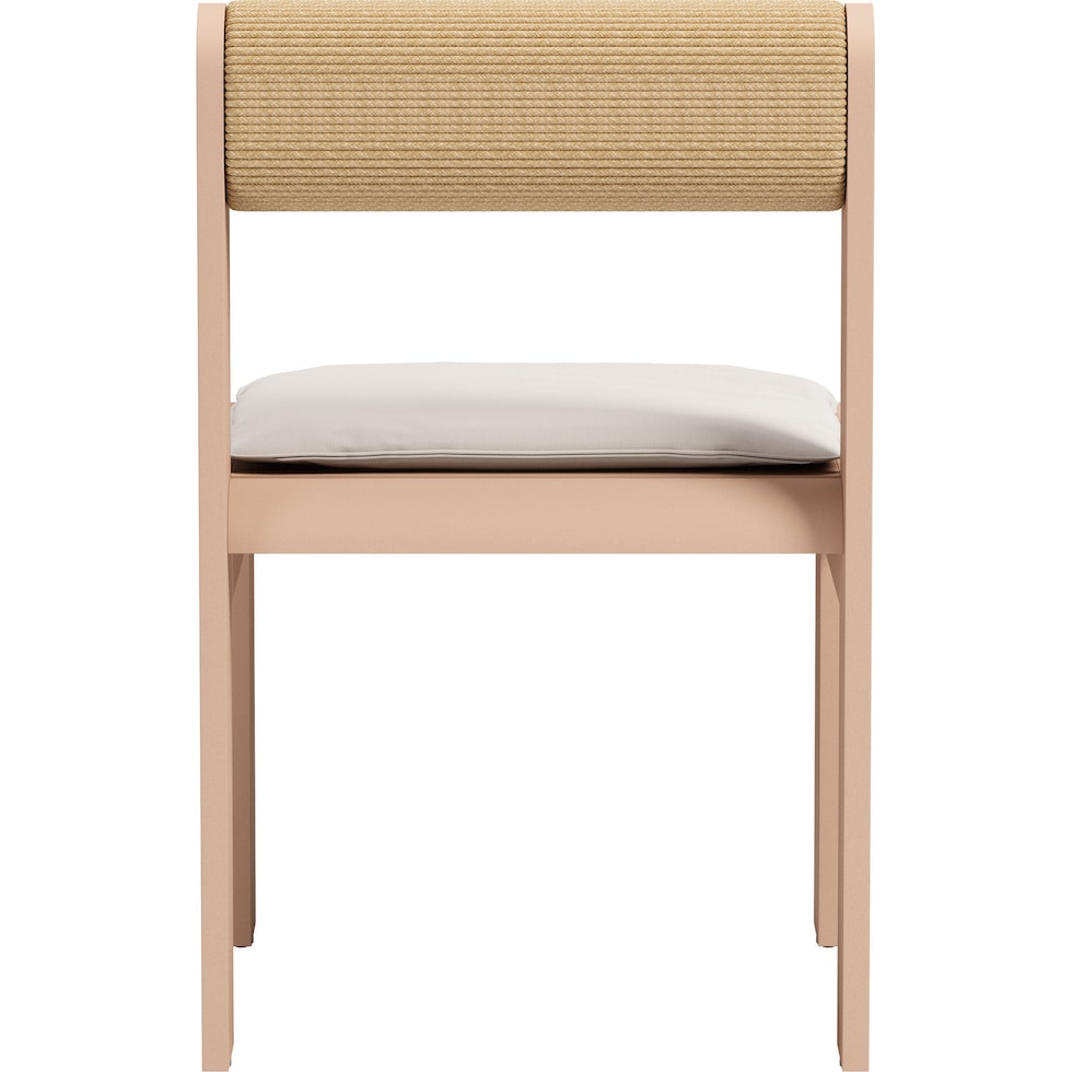 st simmons white outdoor dining chair   