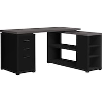 stanley black desk   