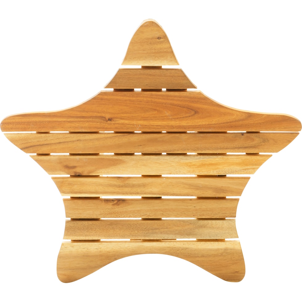starly light brown end table   