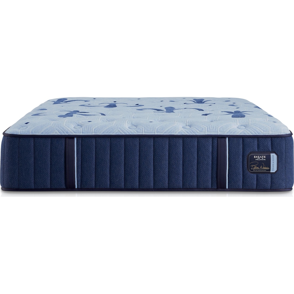 stearns & foster estate blue queen mattress   