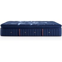stearns & foster lux estate blue king mattress   