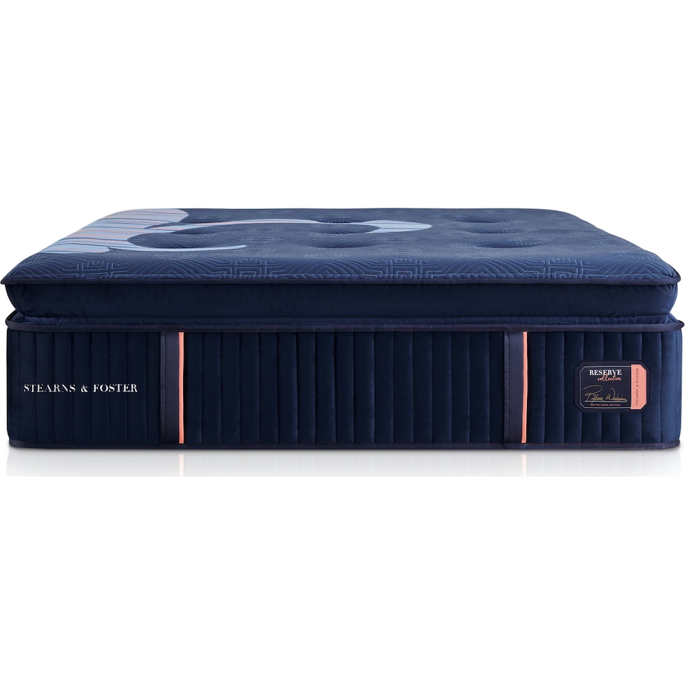 stearns & foster reserve blue california king mattress   