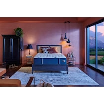 stearns & foster studio blue king mattress   