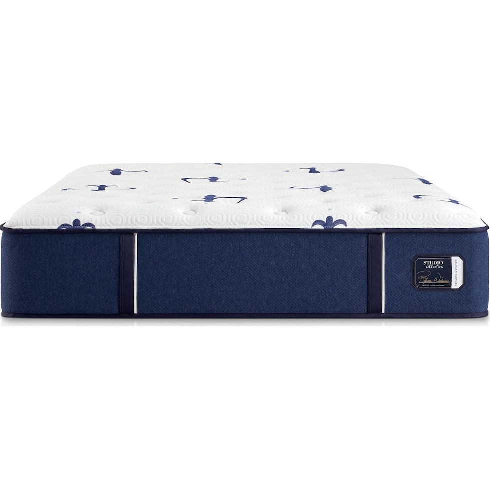 stearns & foster studio blue twin mattress   