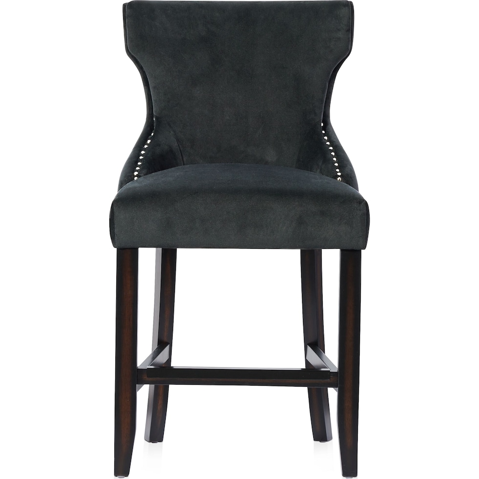 stella black counter height stool   