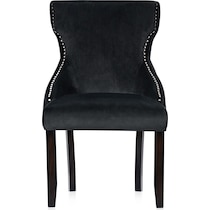 stella black dining chair   