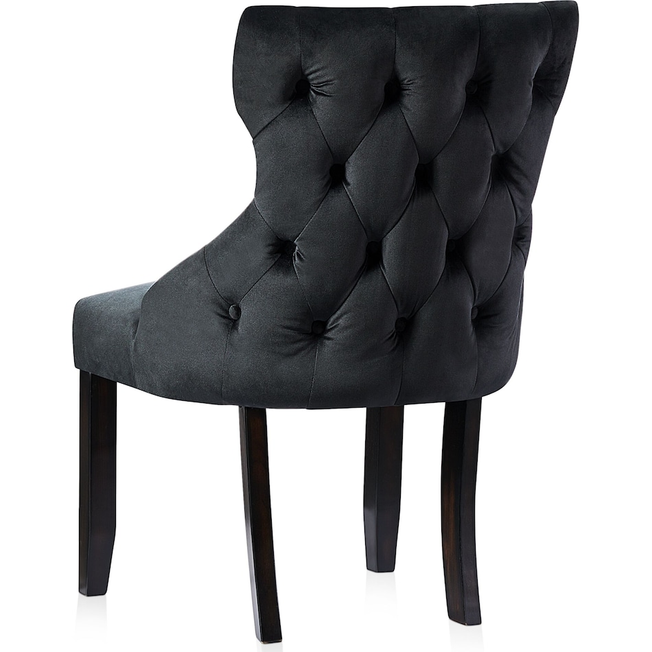 stella black dining chair   