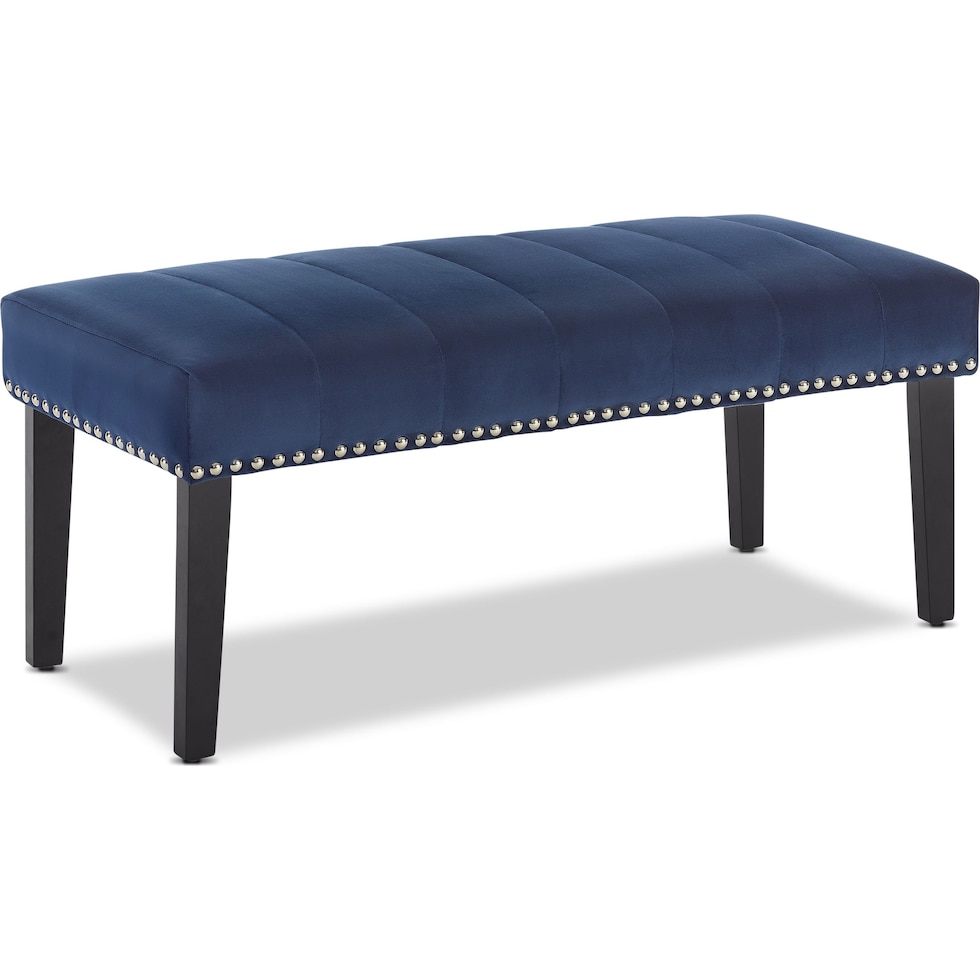 stella blue  pc queen bedroom set   