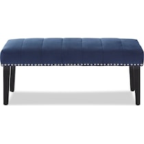 stella blue  pc queen bedroom set   