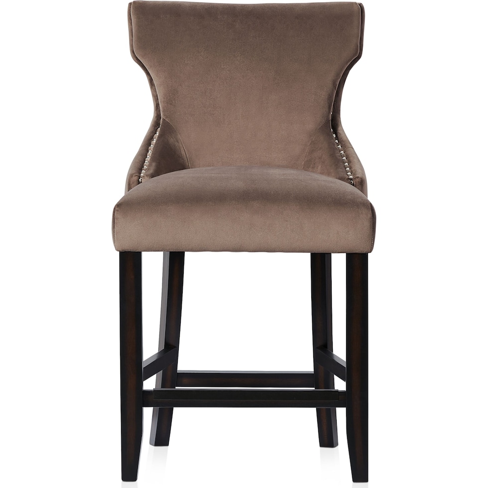 stella gray counter height stool   