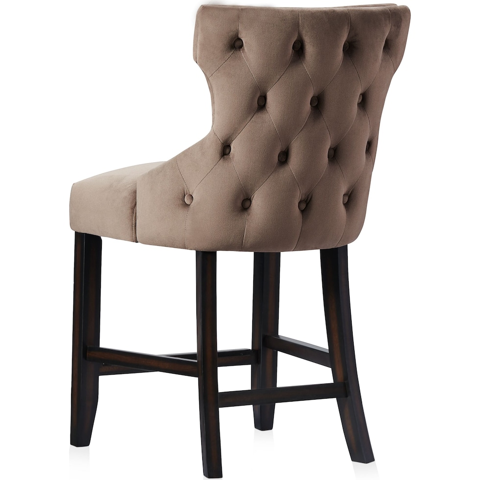 stella gray counter height stool   