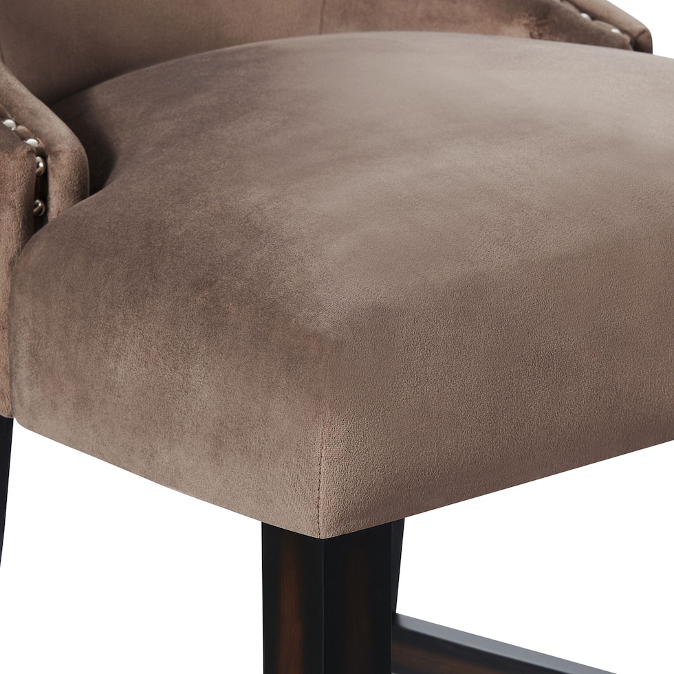stella gray counter height stool   