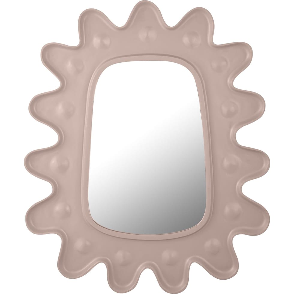 stephanie neutral wall mirror   