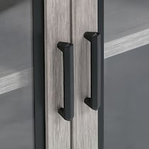 sterling entertainment gray fireplace tv stand   