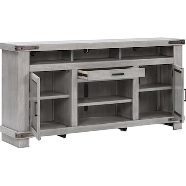 Sterling 78" TV Stand - Gray