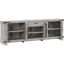 sterling entertainment gray tv stand   