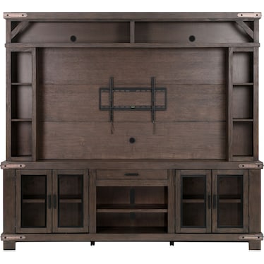 Sterling Entertainment Wall - Brown