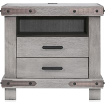 sterling gray end table   