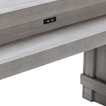 sterling gray sofa table   