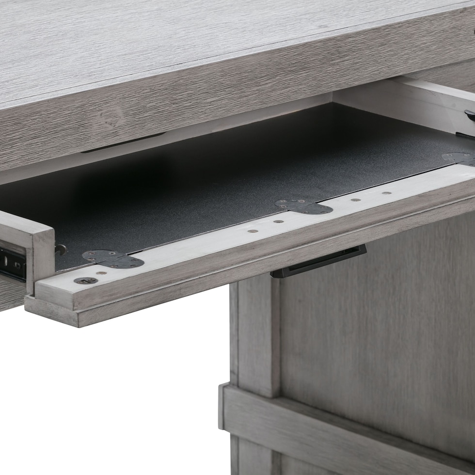sterling gray sofa table   