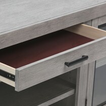 sterling gray tv stand   